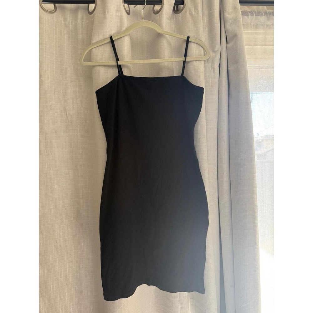 Black Bodycon Mini Dress